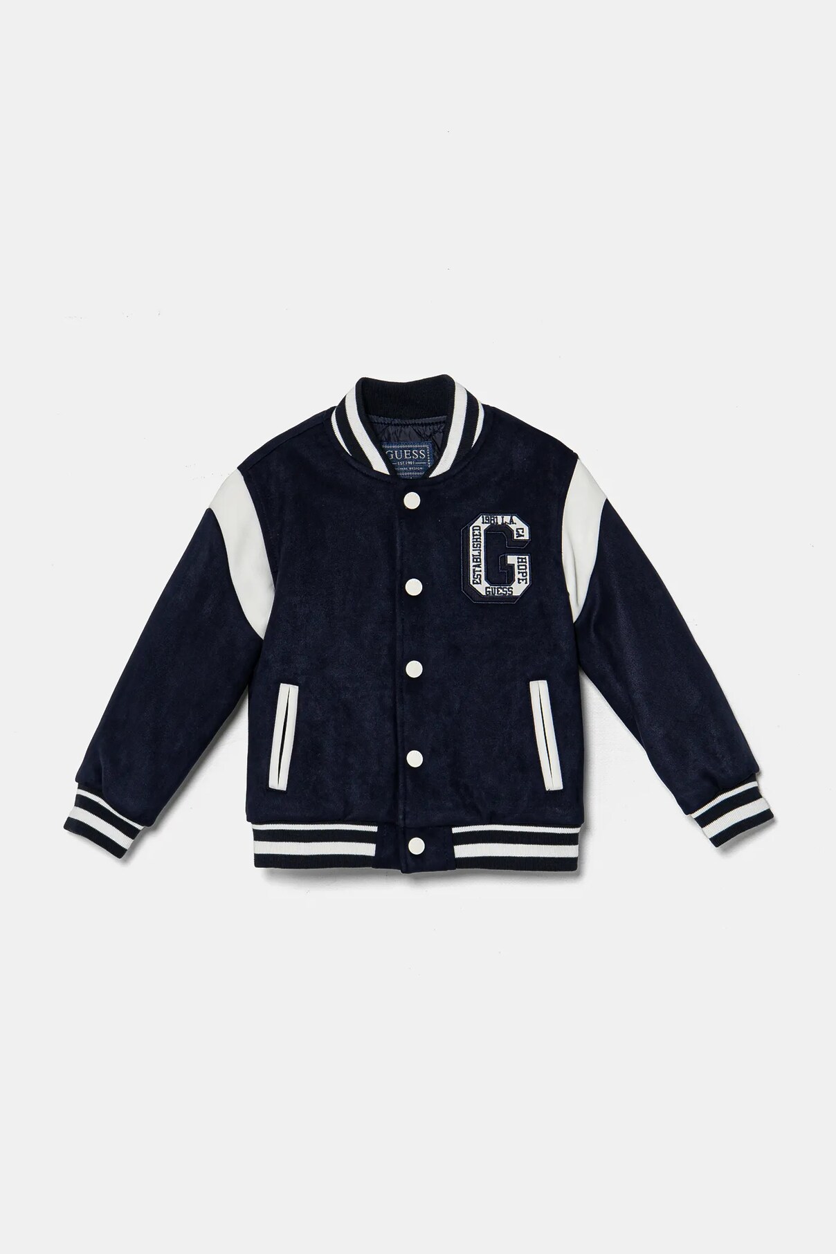 Куртка-бомбер для детей Guess, темно-синий
Куртка-бомбер для детей Guess, темно-синий