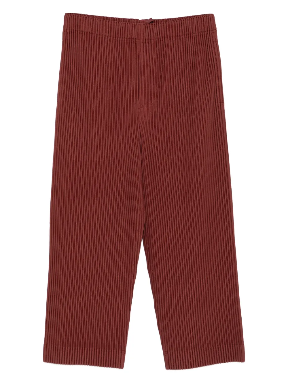 Укороченные брюки со складками Homme Plissé Issey Miyake, коричневый
Укороченные брюки со складками Homme Plissé Issey Miyake, коричневый