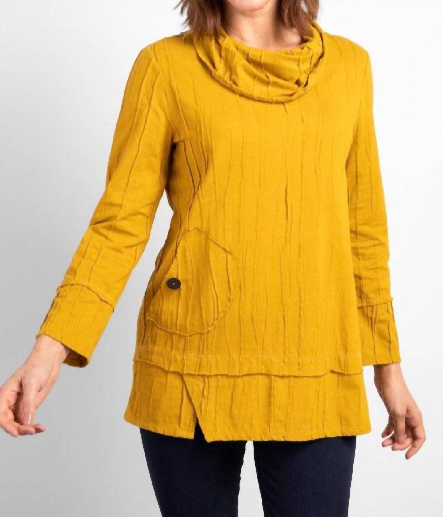 Туника с карманом-хомутиком в Дижоне habitat, цвет dijon
Туника с карманом-хомутиком в Дижоне habitat, цвет dijon