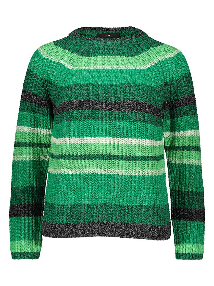 Пуловер Oui, зеленый
Пуловер Oui, зеленый