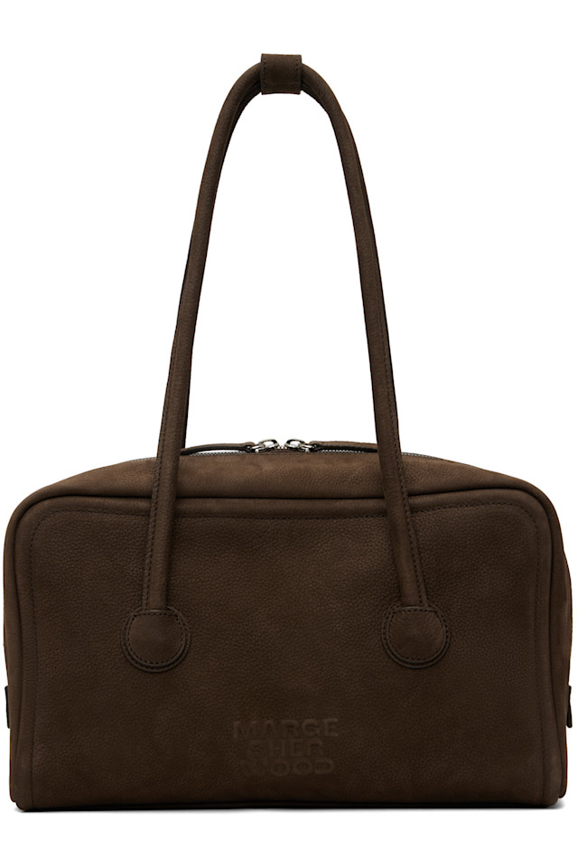 Margesherwood Коричневая мягкая бостонская сумка
Margesherwood Коричневая мягкая бостонская сумка