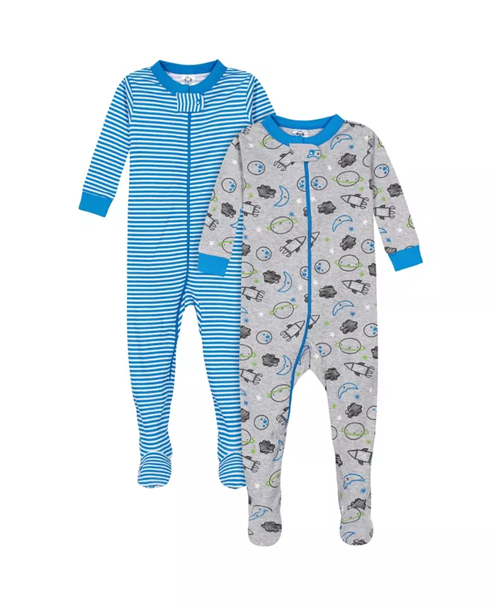 Детский комплект из 2 пижам для мальчиков Sleep N' Plays Gerber, синий
Детский комплект из 2 пижам для мальчиков Sleep N' Plays Gerber, синий