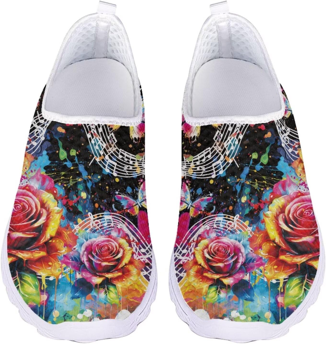 Кроссовки слипоны Jeiento Fashion для женщин и мужчин, сетчатые, легкие, спортивные ходовые кроссовки, обувь с рисунком бабочки для походов, прогулок, спорта, путешествий и бега, Rainbow Splash Rose Flower Butterfly
Кроссовки слипоны Jeiento Fashion для женщин и мужчин, сетчатые, легкие, спортивные ходовые кроссовки, обувь с рисунком бабочки для походов, прогулок, спорта, путешествий и бега, Rainbow Splash Rose Flower Butterfly