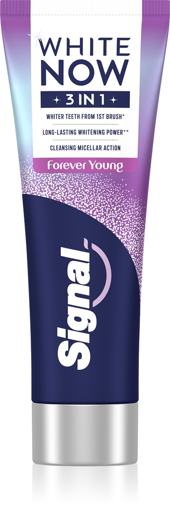 Зубная паста White Now 3-в-1 «Вечно молодая» Signal, 75 мл
Зубная паста White Now 3-в-1 «Вечно молодая» Signal, 75 мл
