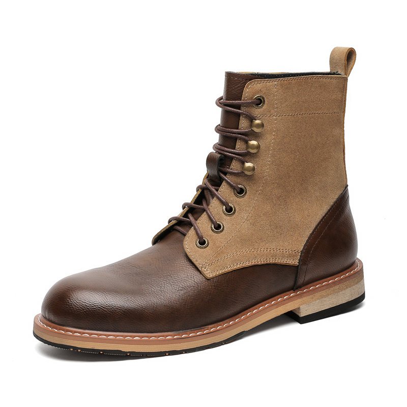 FAPAI Мужские ботинки Martin черно-коричневые, цвет Brown
FAPAI Мужские ботинки Martin черно-коричневые, цвет Brown