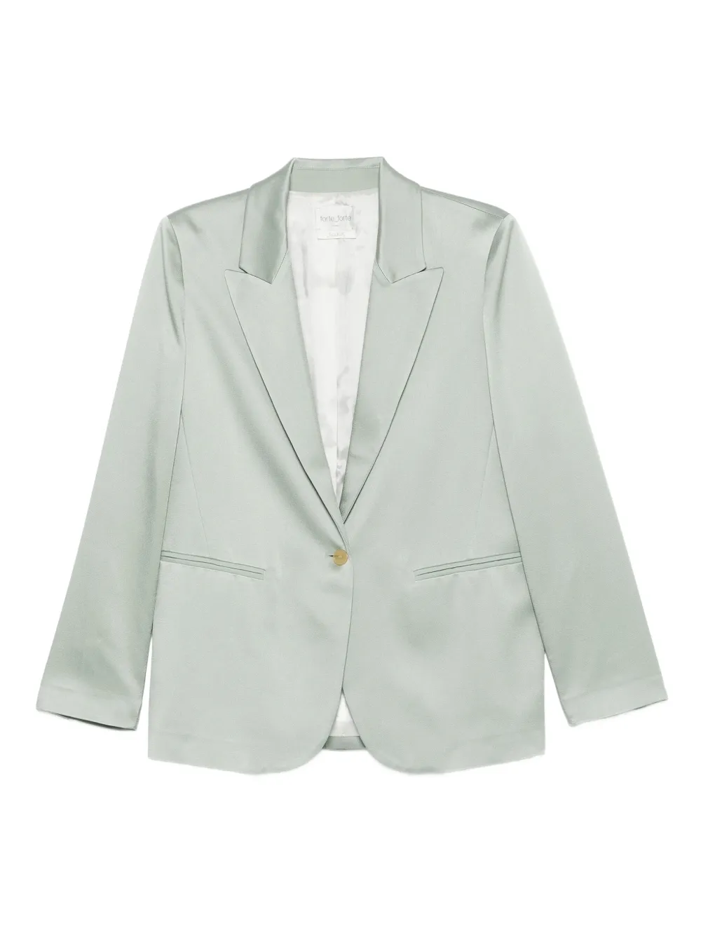 Однобортный пиджак Forte Forte, зеленый
Однобортный пиджак Forte Forte, зеленый