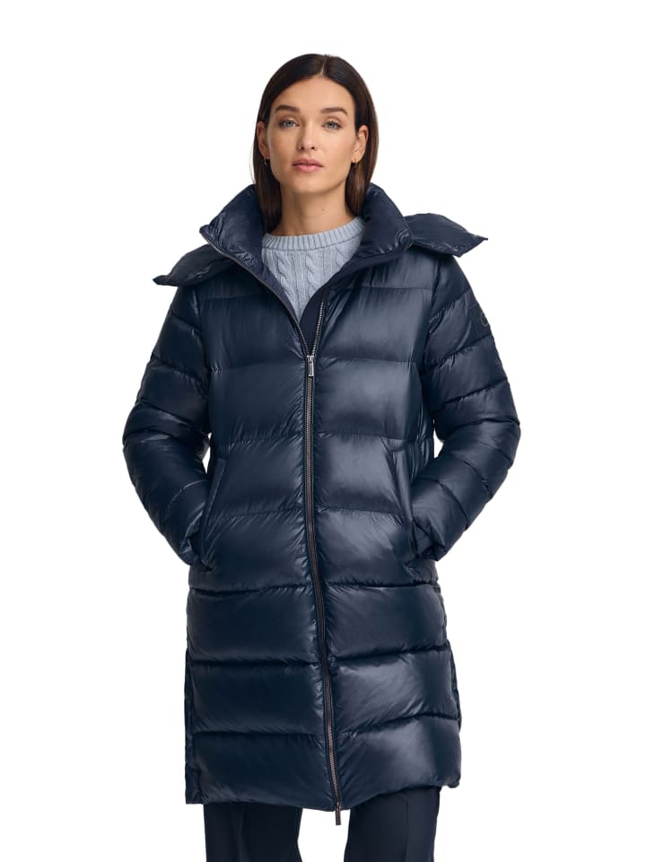 Polo Club Стеганое пальто темно-синего цвета
Polo Club Стеганое пальто темно-синего цвета