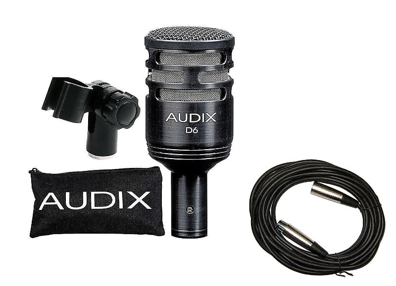 Динамический микрофон Audix D6 Dynamic Kick Drum Microphone
Динамический микрофон Audix D6 Dynamic Kick Drum Microphone