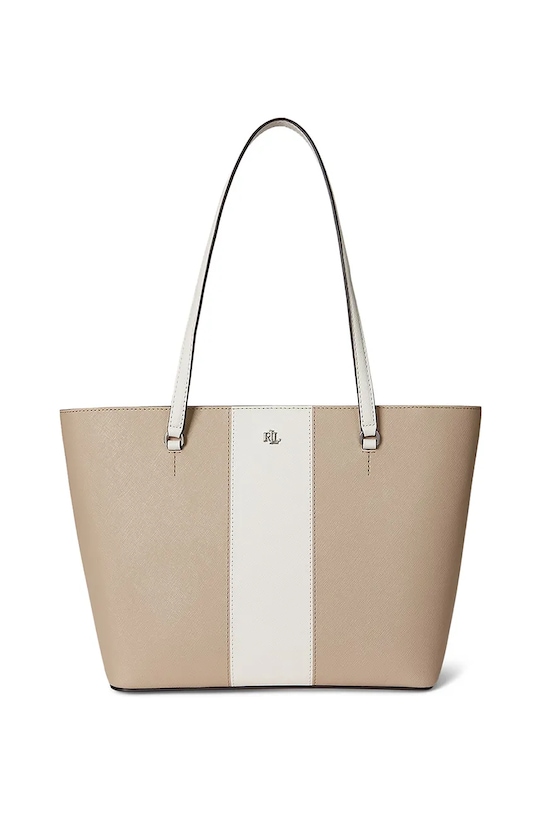 Кожаная сумка Lauren Ralph Lauren, бежевый
Кожаная сумка Lauren Ralph Lauren, бежевый