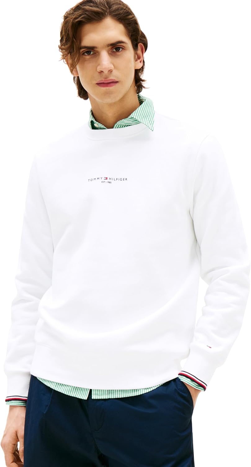 Мужская толстовка Tommy Hilfiger средней плотности с круглым вырезом и маленьким графическим логотипом, White, Белый, Мужская толстовка Tommy Hilfiger средней плотности с круглым вырезом и маленьким графическим логотипом, White
Мужская толстовка Tommy Hilfiger средней плотности с круглым вырезом и маленьким графическим логотипом, White, Белый, Мужская толстовка Tommy Hilfiger средней плотности с круглым вырезом и маленьким графическим логотипом, White