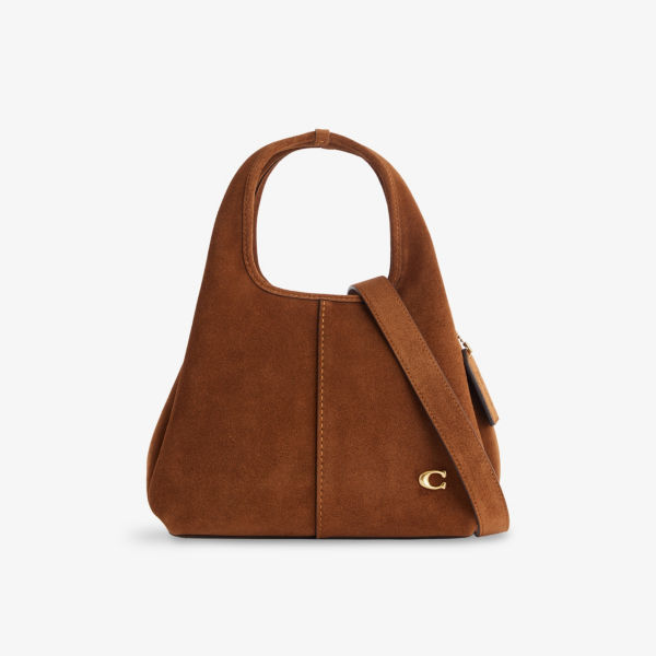 Сумка Coach Lana с логотипом-плакеткой, коричневый
Сумка Coach Lana с логотипом-плакеткой, коричневый