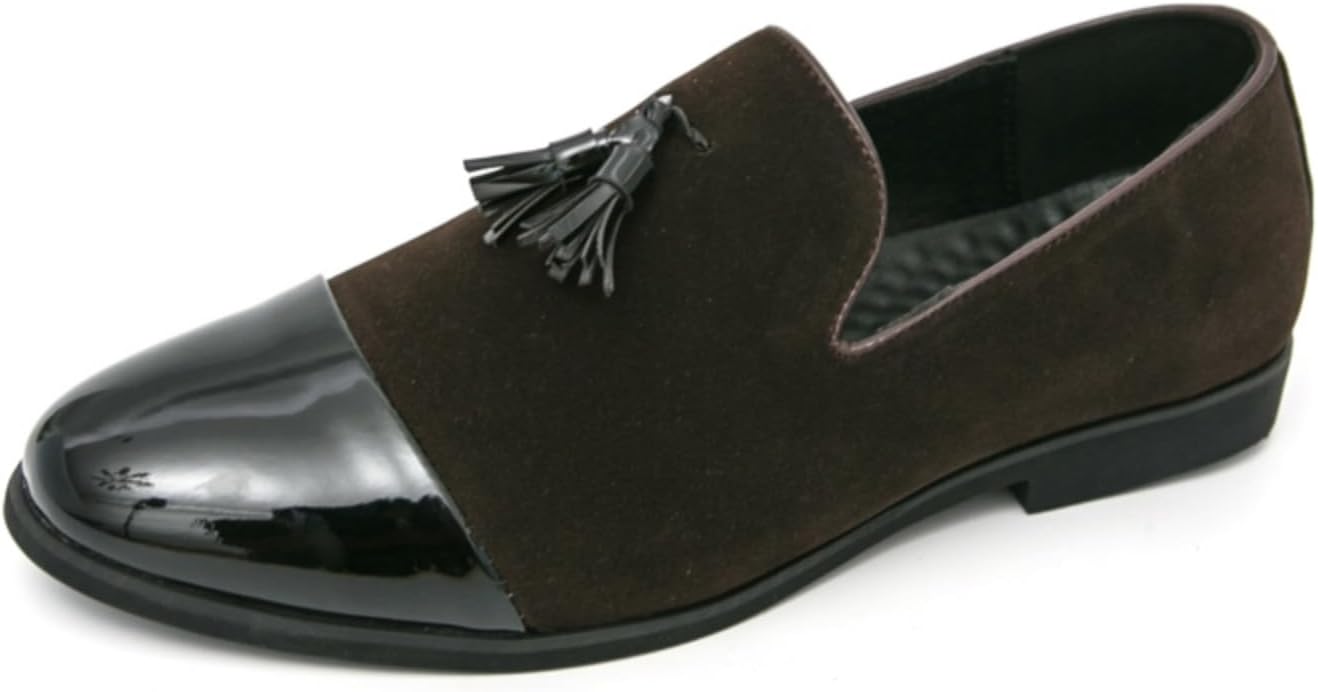 Мужские лоферы с кисточками, украшенные, стильная официальная обувь - модная для работы, вечеринок и повседневной носки Khwfjas, коричневый
Мужские лоферы с кисточками, украшенные, стильная официальная обувь - модная для работы, вечеринок и повседневной носки Khwfjas, коричневый