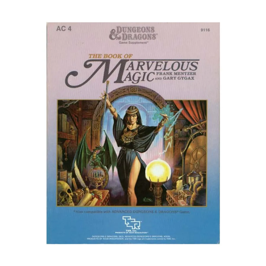 Book of Marvelous Magic, Basic Dungeons & Dragons (Original Edition) - Sourcebooks & Accessories, мягкая обложка
Book of Marvelous Magic, Basic Dungeons & Dragons (Original Edition) - Sourcebooks & Accessories, мягкая обложка