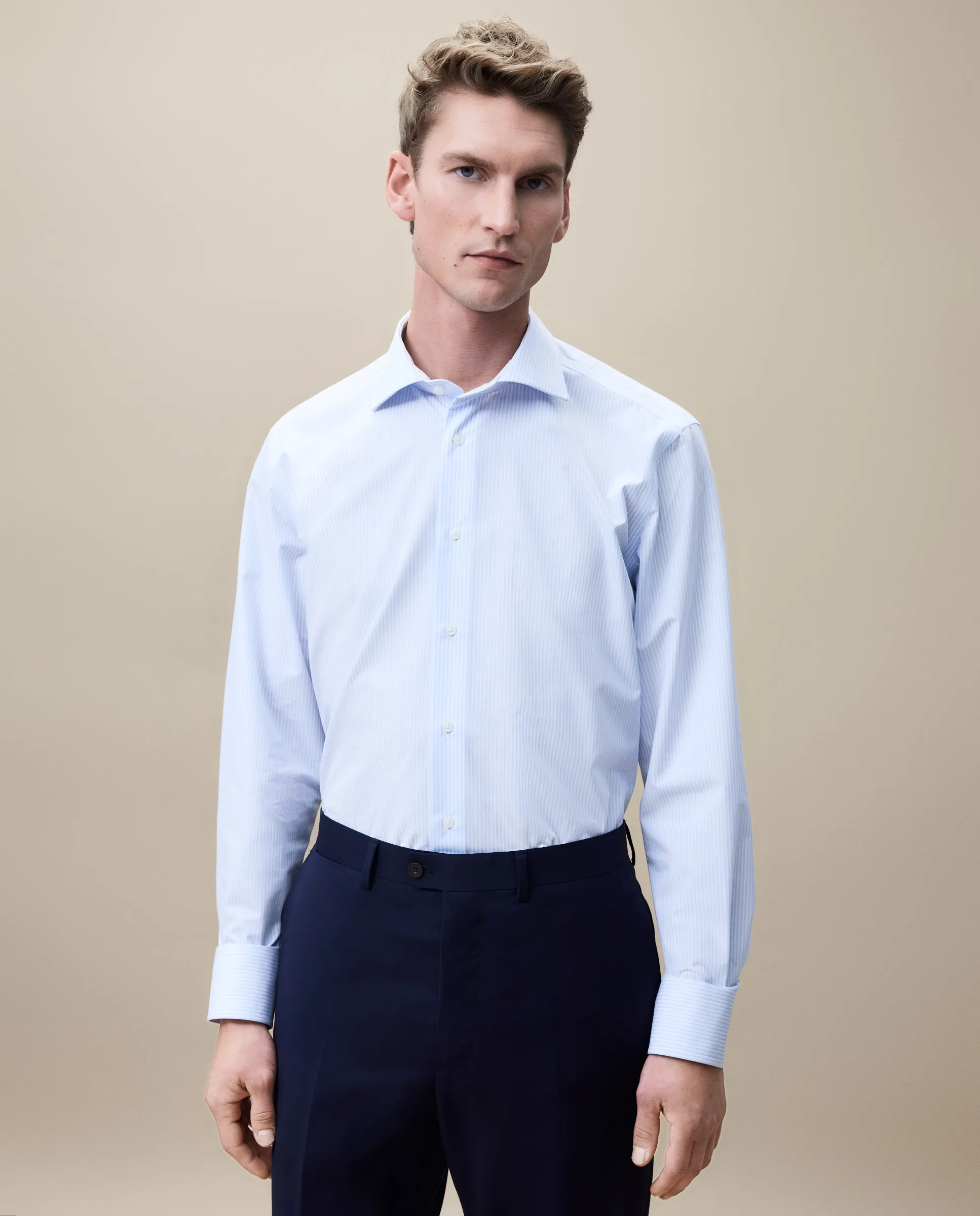 Мужская рубашка с длинным рукавом, не требует глажки Emidio Tucci, синий
Мужская рубашка с длинным рукавом, не требует глажки Emidio Tucci, синий