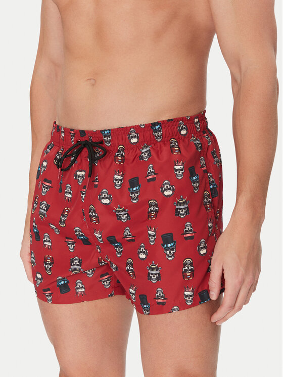 Плавки-Шорты обычного кроя 90286 Ysabel Mora, красный 
Плавки-Шорты обычного кроя 90286 Ysabel Mora, красный