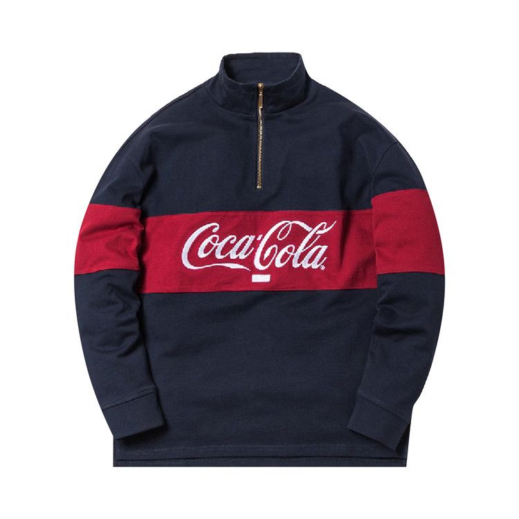 Толстовка Kith x Coca-Cola Quarter Zip Rugby, Navy
Толстовка Kith x Coca-Cola Quarter Zip Rugby, Navy
