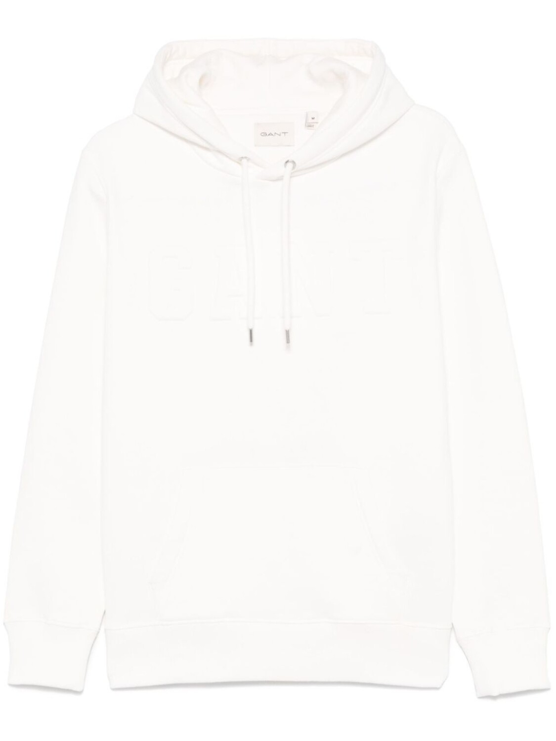 Gant худи с тисненым логотипом, белый
Gant худи с тисненым логотипом, белый