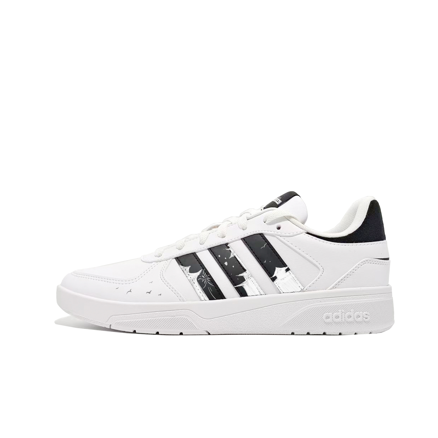 Courtbeat Ink City Returns, классический и универсальный, модный, ручная роспись, китайский стиль, тушь Adidas Neo, белый
Courtbeat Ink City Returns, классический и универсальный, модный, ручная роспись, китайский стиль, тушь Adidas Neo, белый