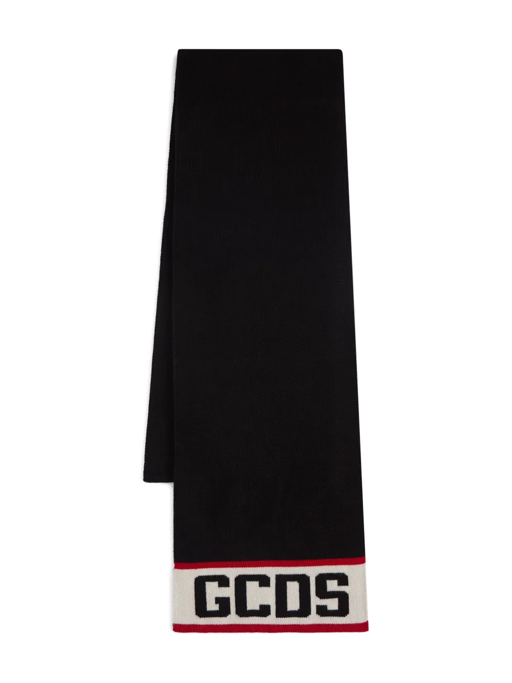 Трикотажный шарф с логотипом Gcds, черный
Трикотажный шарф с логотипом Gcds, черный