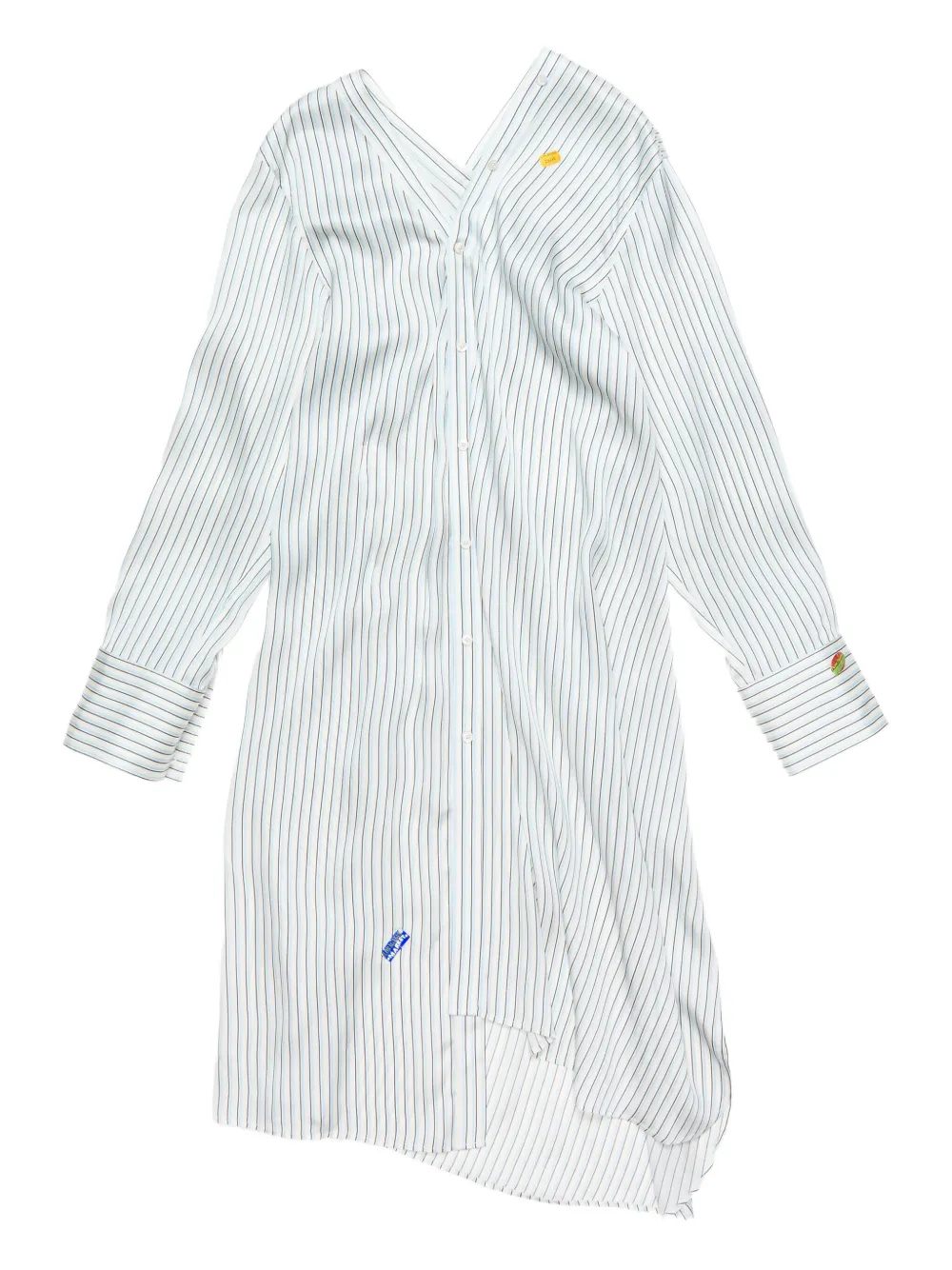 Платье-рубашка в полоску Acne Studios, белый
Платье-рубашка в полоску Acne Studios, белый