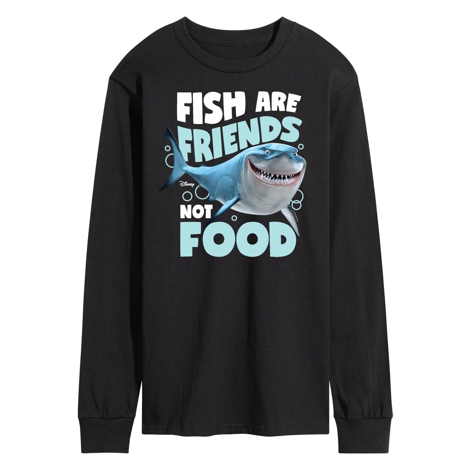 Мужская футболка с длинными рукавами и рисунком Disney/Pixar «В поисках Немо» Fish Are Friends
Мужская футболка с длинными рукавами и рисунком Disney/Pixar «В поисках Немо» Fish Are Friends