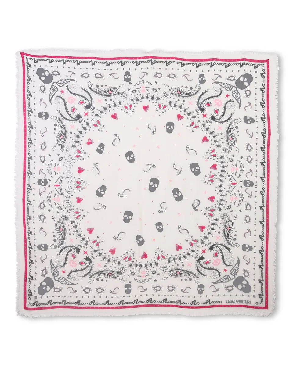 Шарф для девочки в модальном тоне с принтом Zadig & Voltaire, цвет Rosa
Шарф для девочки в модальном тоне с принтом Zadig & Voltaire, цвет Rosa