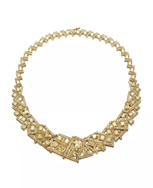 Завораживающее 3D-геометрическое ожерелье с плетением «вечность» Rachel Glauber, gold
Завораживающее 3D-геометрическое ожерелье с плетением «вечность» Rachel Glauber, gold