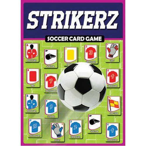 Настольная игра Strikerz Soccer Card Game
Настольная игра Strikerz Soccer Card Game