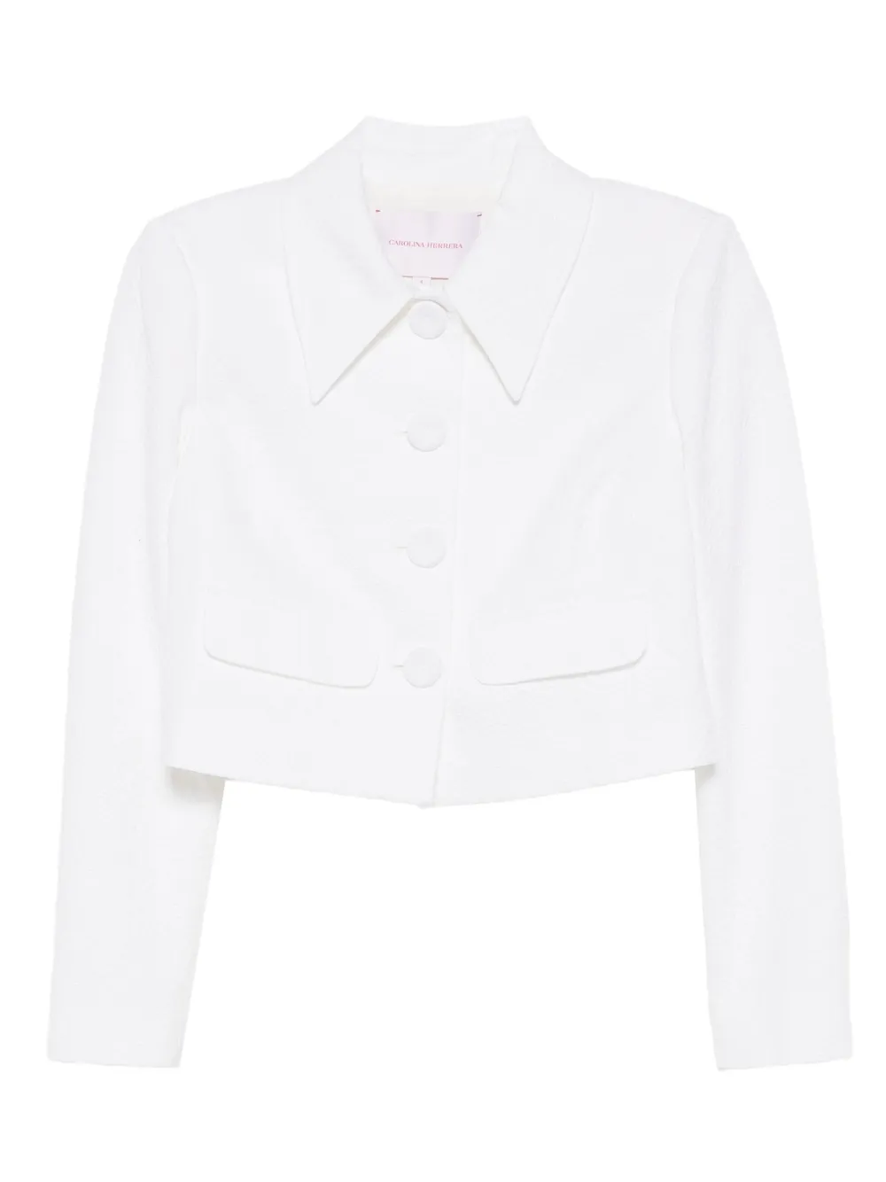 Жакет с цветочным узором Carolina Herrera, белый
Жакет с цветочным узором Carolina Herrera, белый
