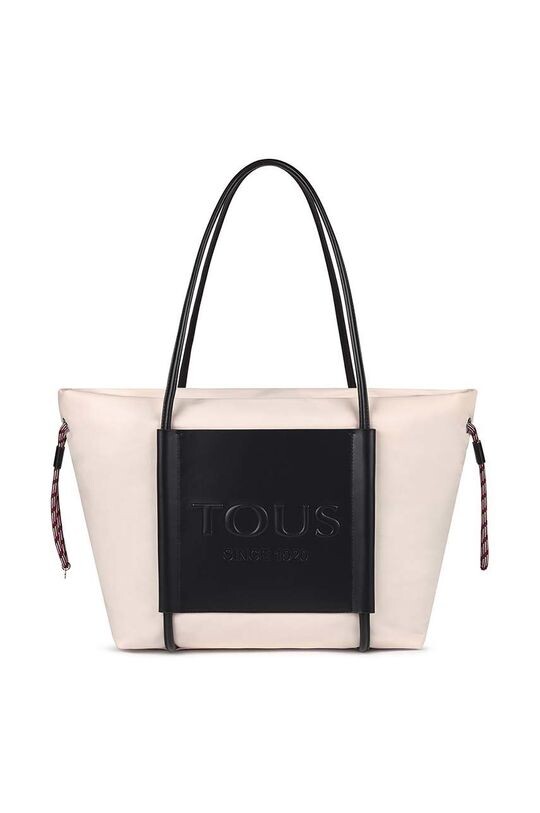 Сумочка шоппер Tous с контрастной вставкой, бежевый
Сумочка шоппер Tous с контрастной вставкой, бежевый
