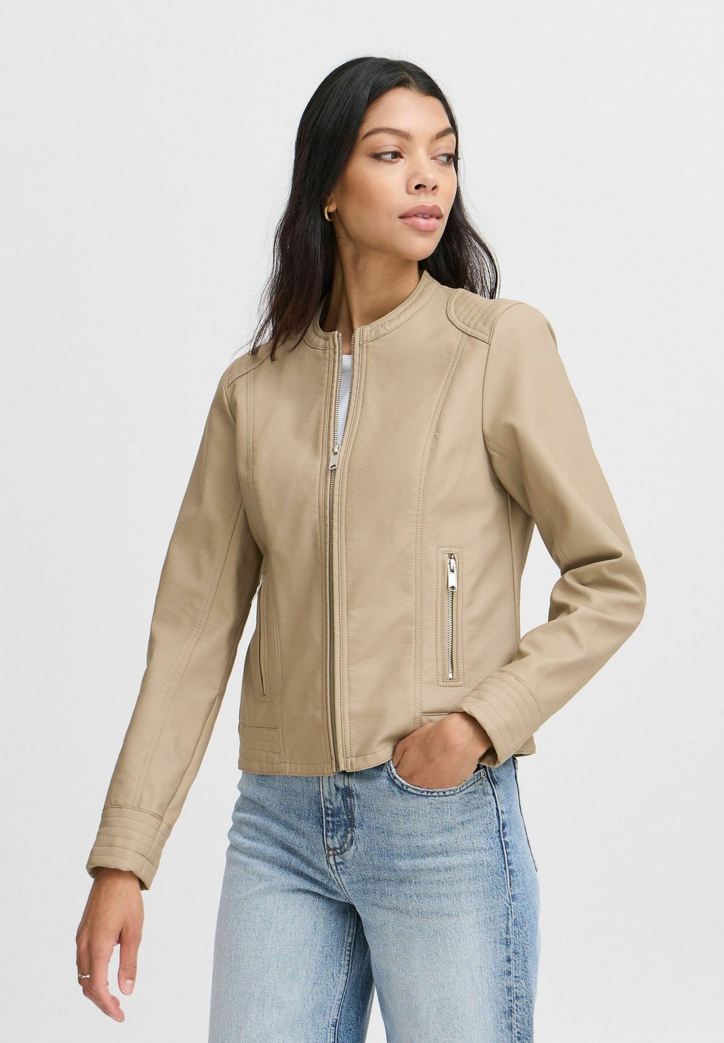 Куртка из искусственной кожи ACOM b.young, бежевый
Куртка из искусственной кожи ACOM b.young, бежевый