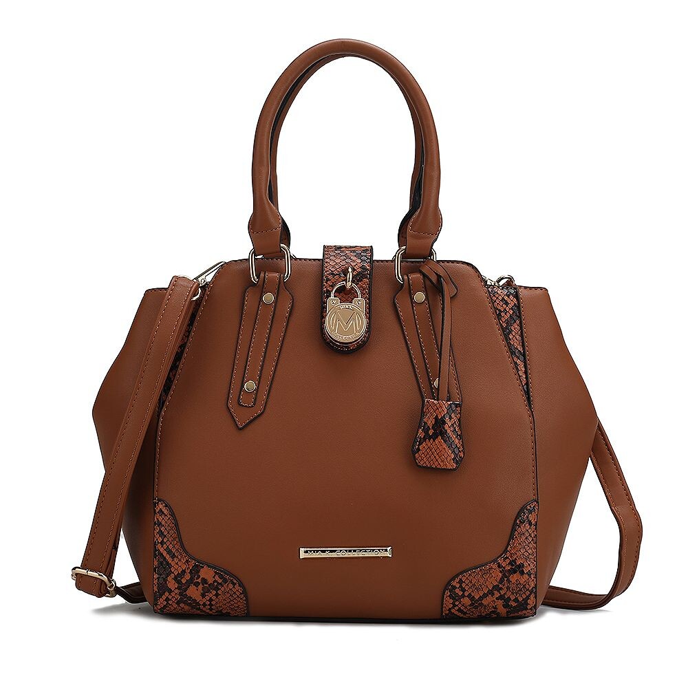 MKF Collection Lorena Сумка-сэтчел с тиснением змеи от Mia K, цвет Coganc
MKF Collection Lorena Сумка-сэтчел с тиснением змеи от Mia K, цвет Coganc