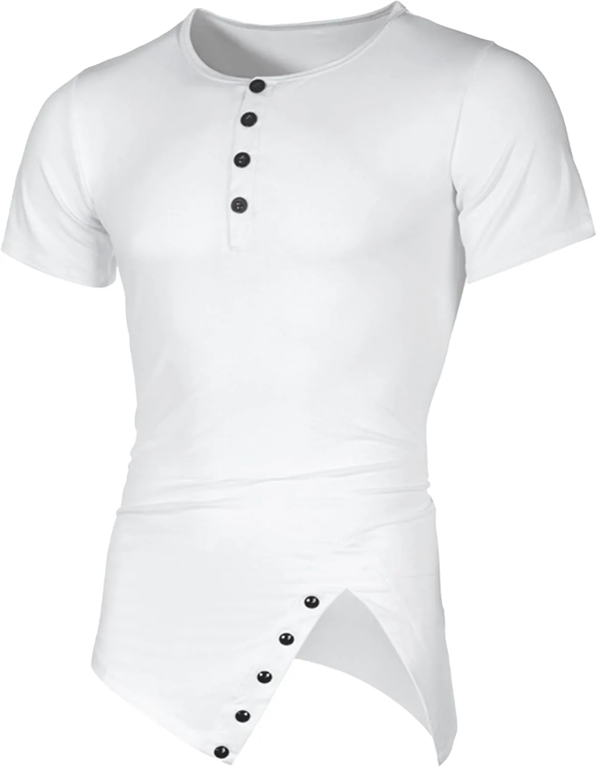 Мужская стильная футболка Slim Fit Hip Hop Aosufei
Мужская стильная футболка Slim Fit Hip Hop Aosufei