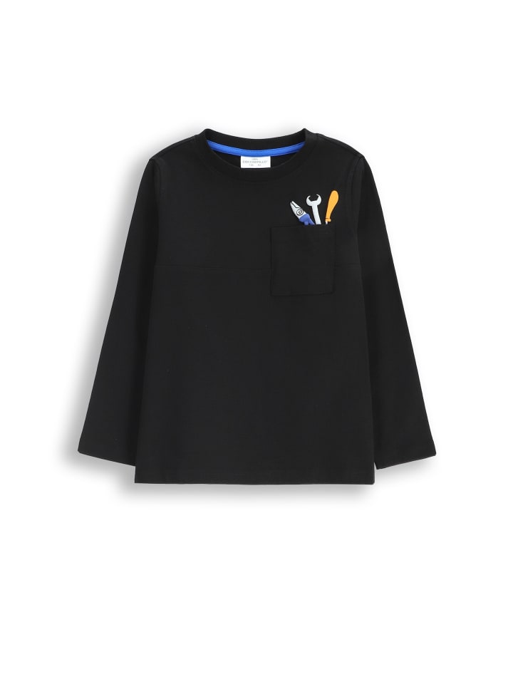 Рубашка с длинным рукавом Coccodrillo, черный
Рубашка с длинным рукавом Coccodrillo, черный