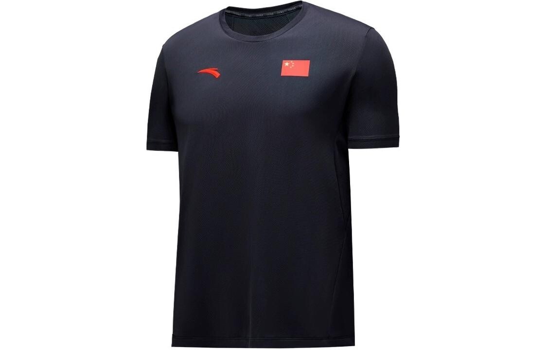 Футболка унисекс темно-синяя Anta, цвет Legend Blue
Футболка унисекс темно-синяя Anta, цвет Legend Blue