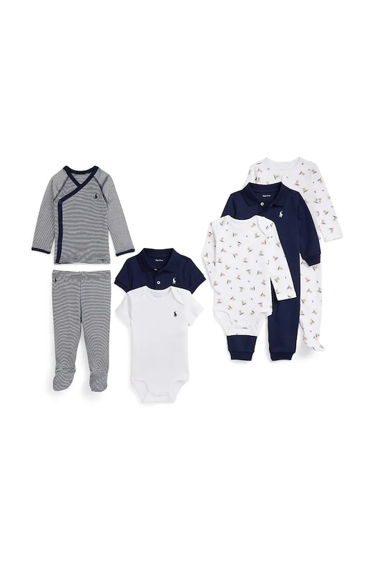 Комплект детского хлопка Polo Ralph Lauren, темно-синий
Комплект детского хлопка Polo Ralph Lauren, темно-синий