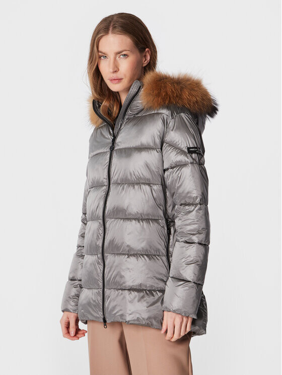 Пуховик стандартного кроя Frieda & Freddies, серый
Пуховик стандартного кроя Frieda & Freddies, серый