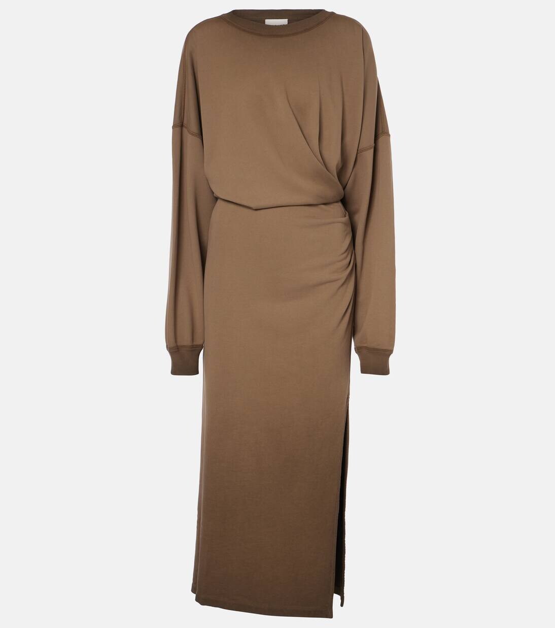 Платье-толстовка из хлопкового джерси Salomon Marant Etoile, хаки
Платье-толстовка из хлопкового джерси Salomon Marant Etoile, хаки