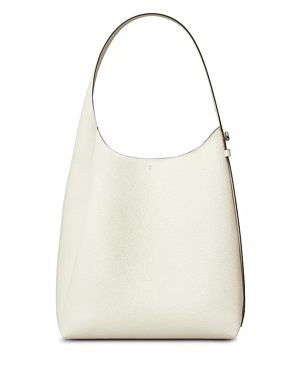 Кожаная сумка-хобо Romy Tory Burch, бежевый
Кожаная сумка-хобо Romy Tory Burch, бежевый