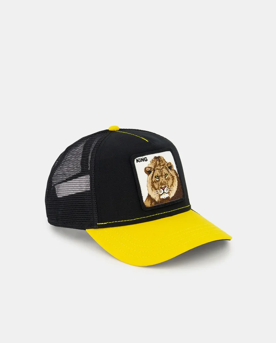 Бейсболка в стиле дальнобойщика с нашивкой спереди Goorin Bros, черный
Бейсболка в стиле дальнобойщика с нашивкой спереди Goorin Bros, черный