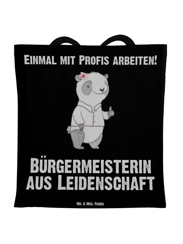 Сумка для переноски Mr & Mrs Panda Bürgermeisterin Leidenschaft, черный
Сумка для переноски Mr & Mrs Panda Bürgermeisterin Leidenschaft, черный