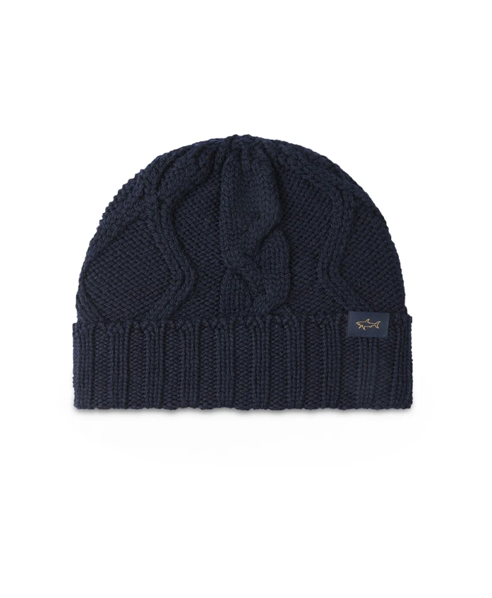 Высококачественная шапка-бини из мериносовой шерсти Paul & Shark, синий
Высококачественная шапка-бини из мериносовой шерсти Paul & Shark, синий