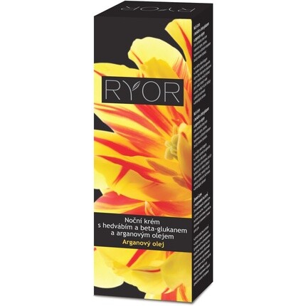 Ночной крем с шелком, бета-глюканом и аргановым маслом, Ryor
Ночной крем с шелком, бета-глюканом и аргановым маслом, Ryor