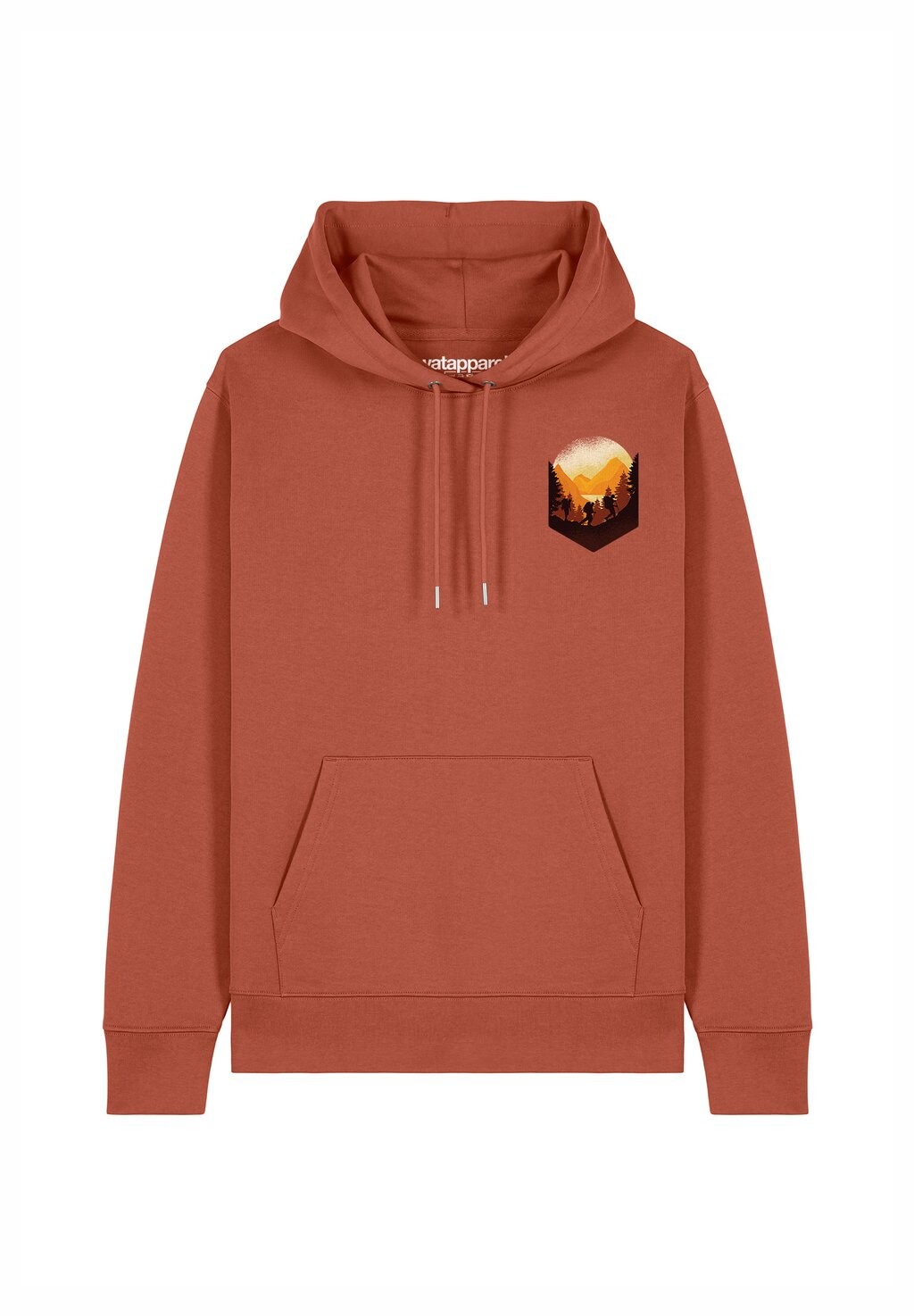 Толстовка с капюшоном HIKING IN THE MOUNTAINS watapparel, коричневый
Толстовка с капюшоном HIKING IN THE MOUNTAINS watapparel, коричневый