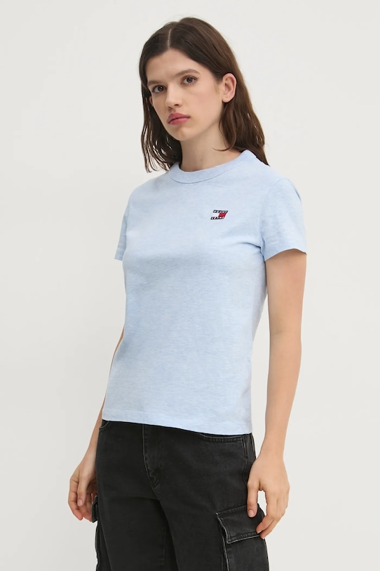 Хлопковая футболка Tommy Jeans, синий
Хлопковая футболка Tommy Jeans, синий