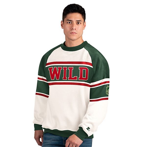 Мужской белый флисовый свитшот Minnesota Wild Defense Starter
Мужской белый флисовый свитшот Minnesota Wild Defense Starter