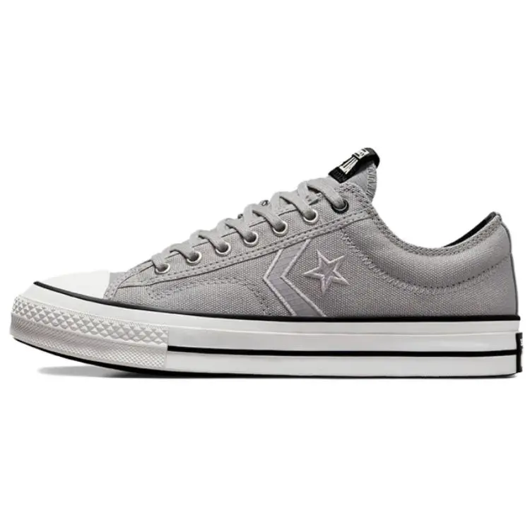 Star Player 76 Low Top Canvas Shoes Men's Gray Converse 
Star Player 76 Low Top Canvas Shoes Men's Gray Converse