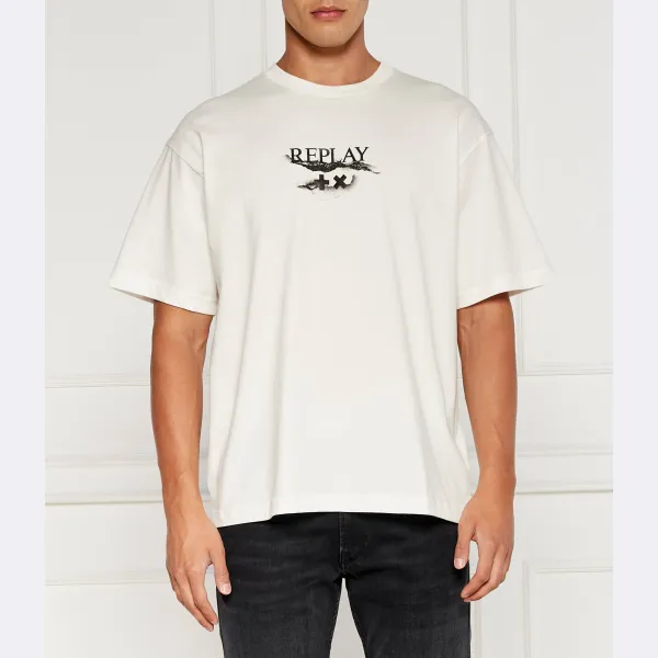 Футболка оверсайз Replay, белый
Футболка оверсайз Replay, белый