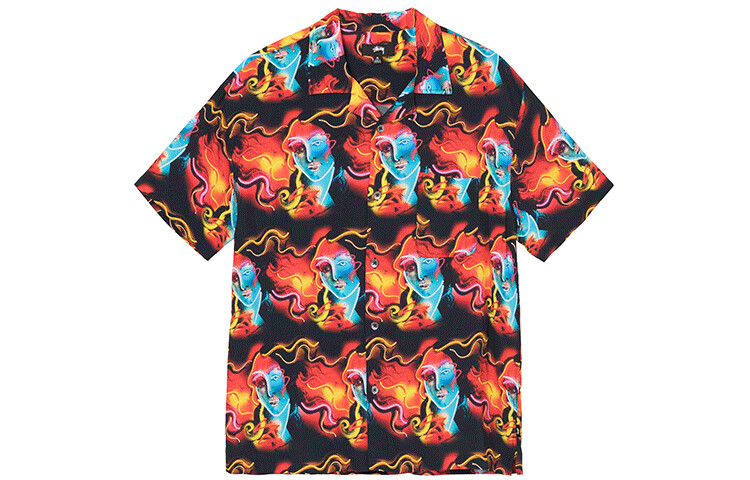 Рубашка унисекс многоцветная Stussy, цвет Multicolor
Рубашка унисекс многоцветная Stussy, цвет Multicolor