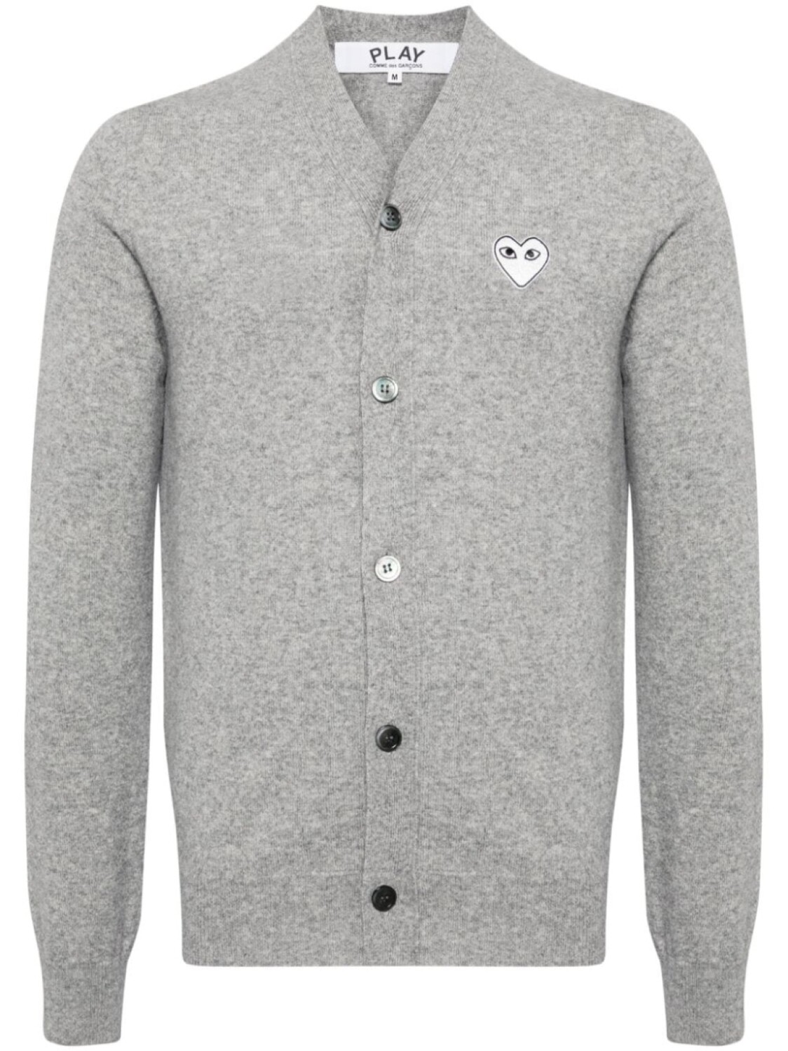 Comme Des Garçons Play шерстяной кардиган, серый
Comme Des Garçons Play шерстяной кардиган, серый